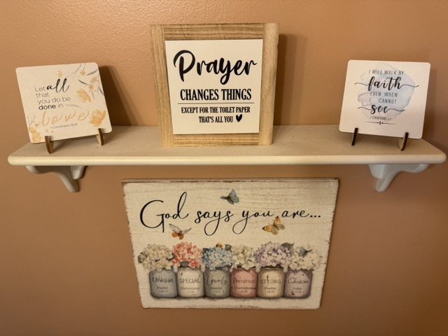 Christianity “Littering” the Bathroom Walls