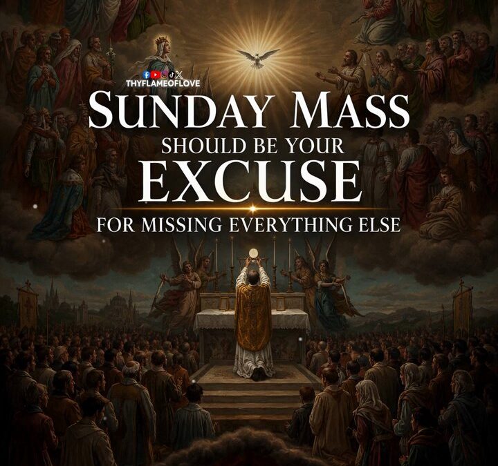 Church Attendance – Why Do some People Not Attend Mass Each Weekend?